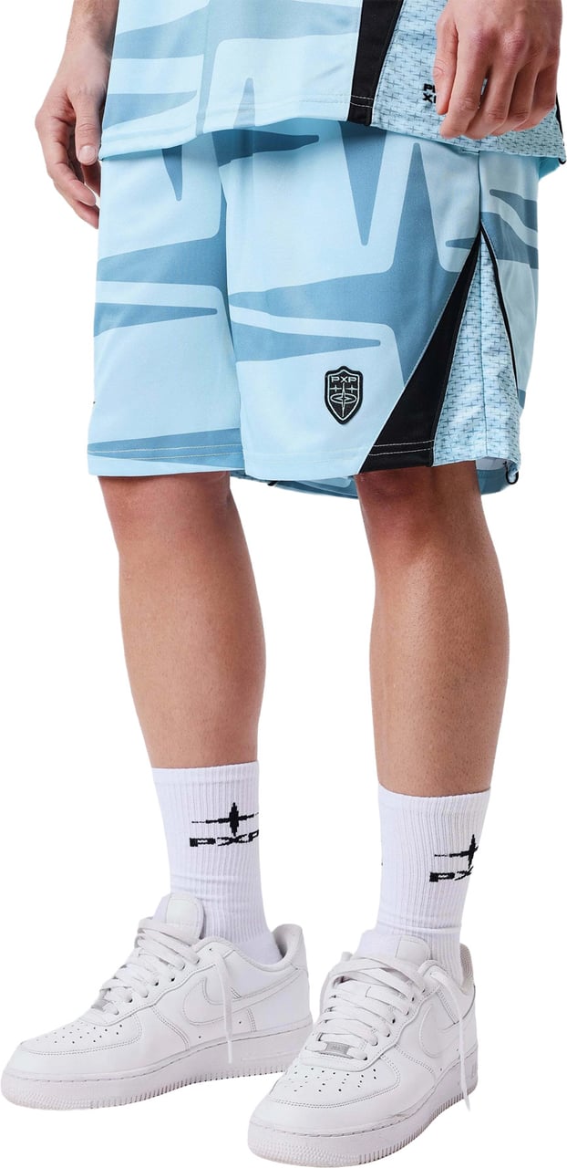 Project x Paris Project X Paris Shorts Zwart Lichtblauw Blauw