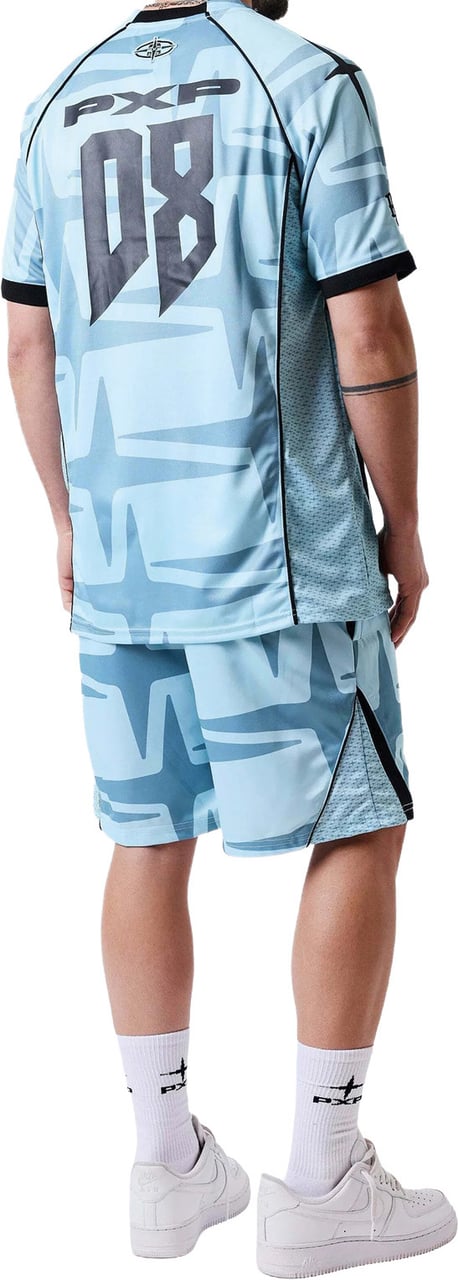 Project x Paris Project X Paris Shorts Zwart Lichtblauw Blauw