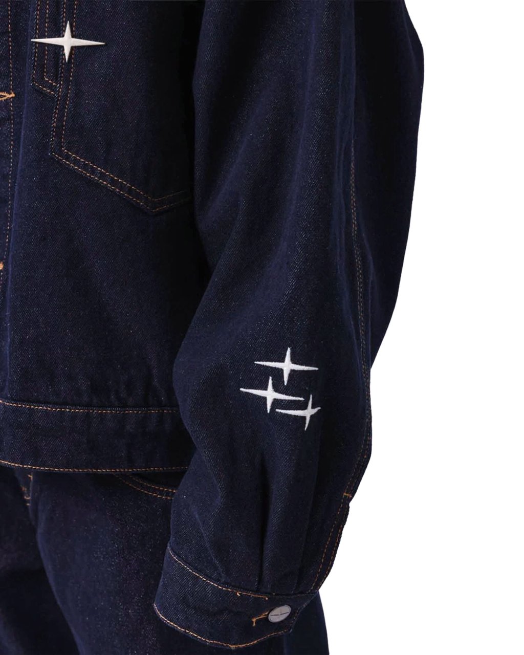 Project x Paris Project X Paris Dames Dark Denim Jacket Blauw