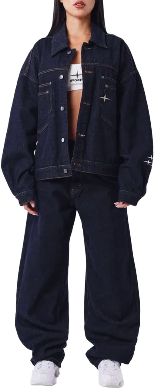 Project x Paris Project X Paris Dames Dark Denim Jeans Navy