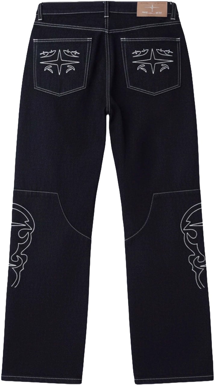 Project x Paris Project X Paris Dames Denim Loose Donkerblauw Blauw