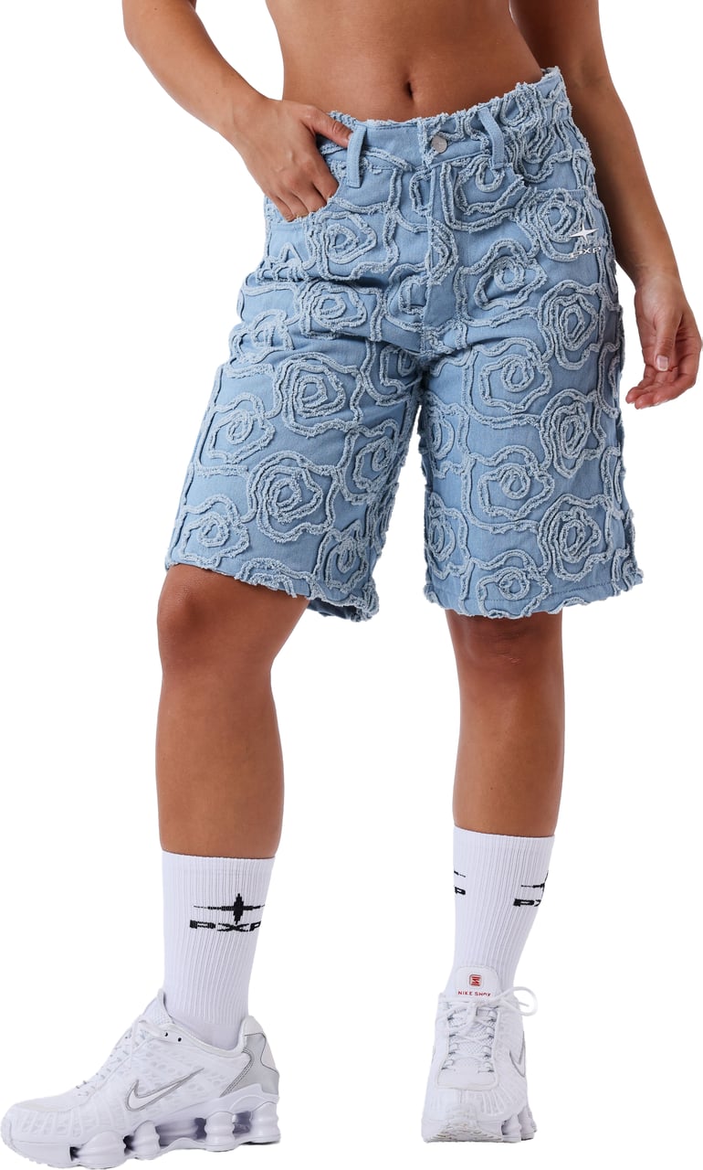 Project X Paris Dames Denim Short Cloudy Blauw