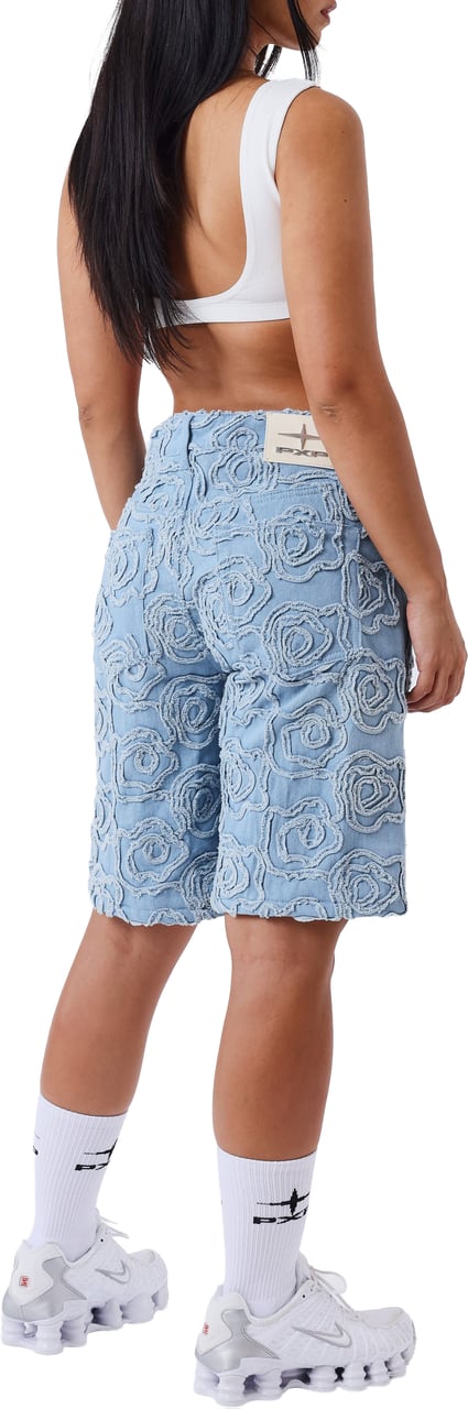 Project X Paris Dames Denim Short Cloudy Blauw