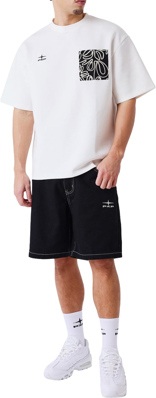 Project x Paris Project X Paris T shirt Bandana Wit Wit