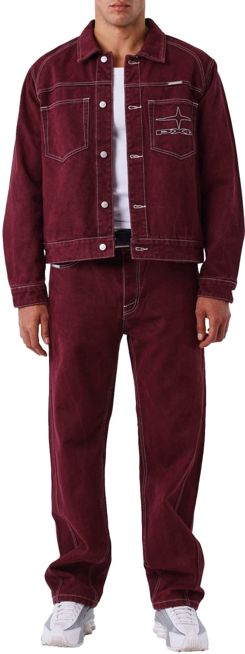 Project x Paris Project X Paris Knock Out Pants Bordeaux Maroon