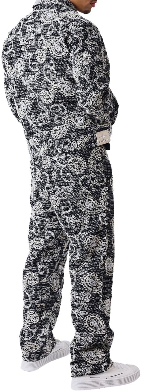 Project x Paris Project X Paris Bandana All-Over Denim Broek blauw Blauw