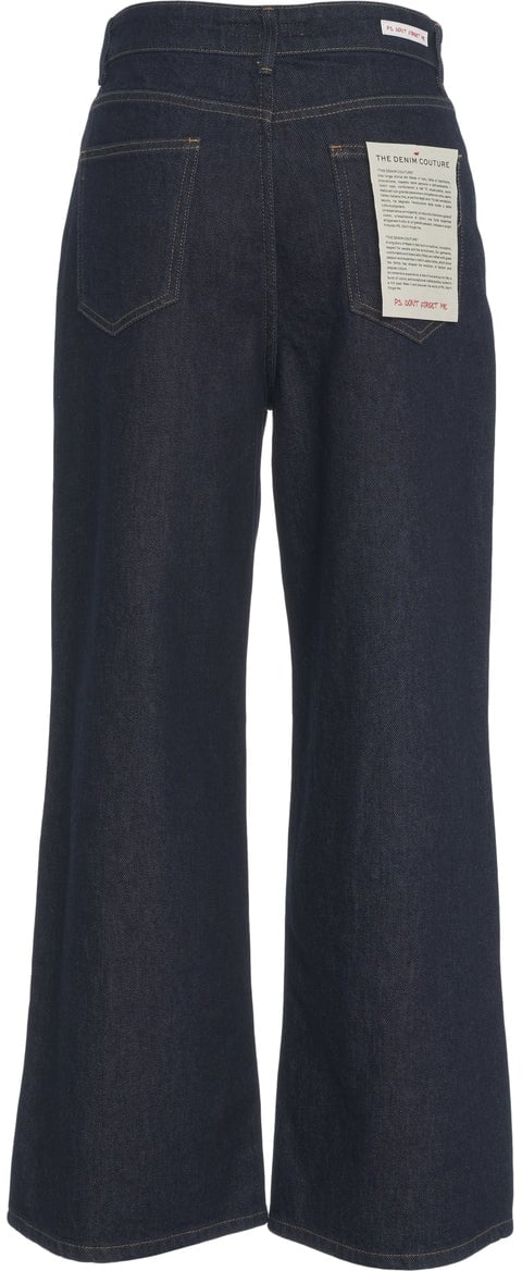 PS. Don't Forget Me Cropped jeans 'Ada' Blauw