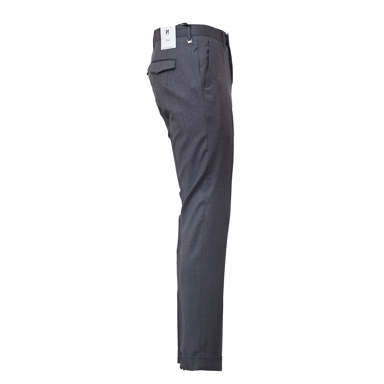 PT01/PT05 Super 110'S Stretch Light Flannel Tailored Trousers Zwart