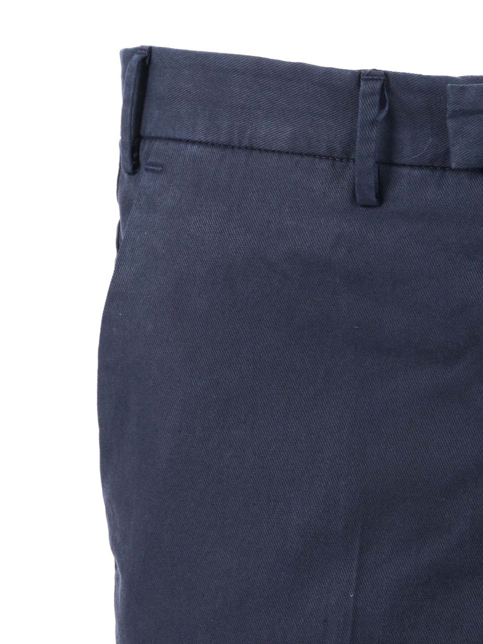 PT01/PT05 Master Flat Front Straight-Leg Pants Blauw