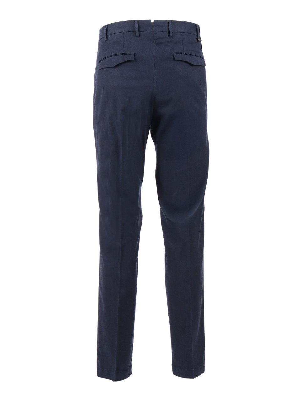PT01/PT05 Master Flat Front Straight-Leg Pants Blauw