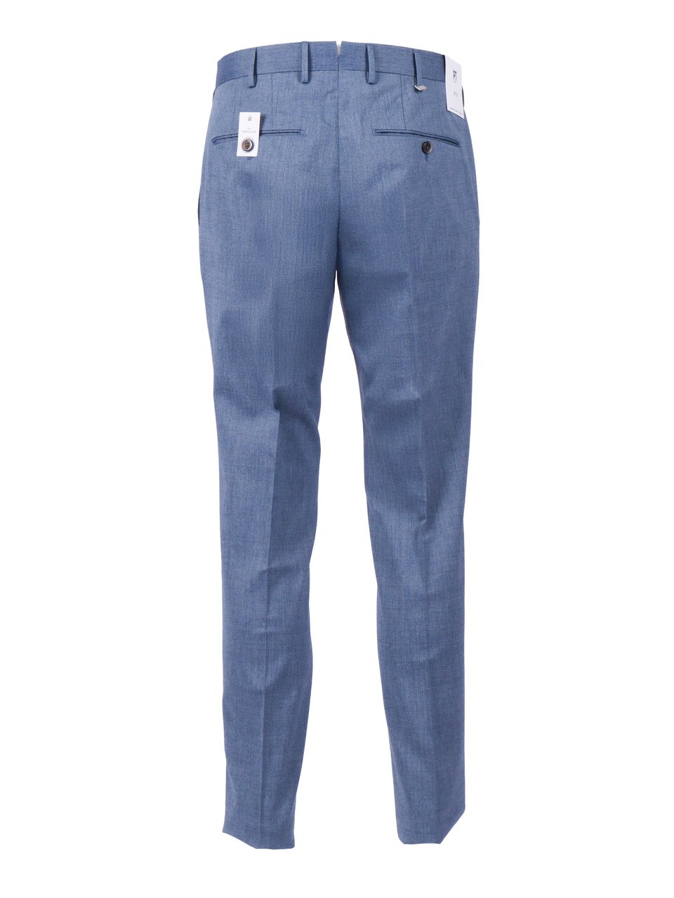 PT01/PT05 Gentleman Single Pleat Straight-Leg Pants Blauw