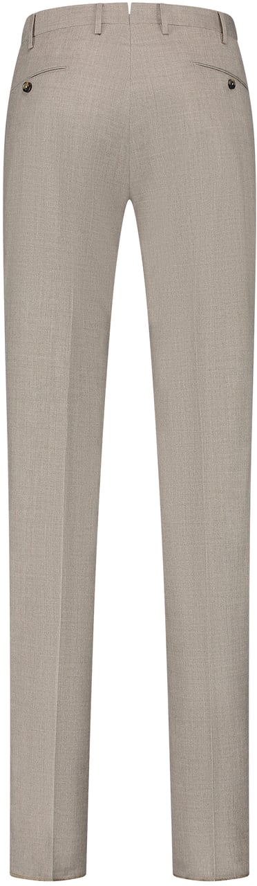 PT Torino Pantalone - Superslim Flat Front, Diagonal Pockets Beige