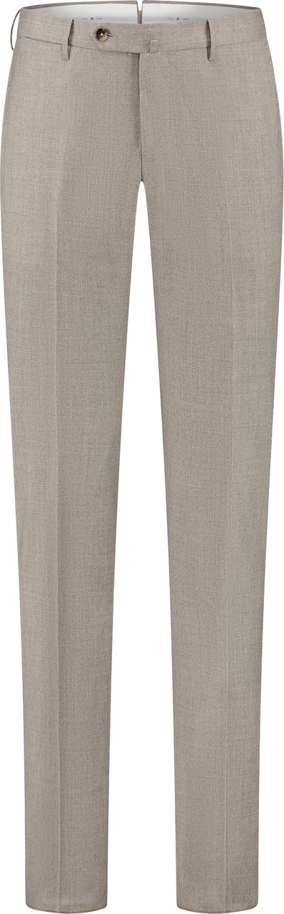 PT Torino Pantalone - Superslim Flat Front, Diagonal Pockets Beige