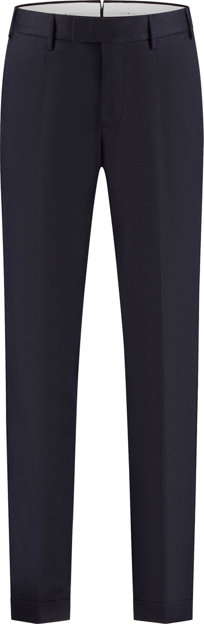 PT Torino Pantalone - Master, Pleat, Diagonal Pockets, Flap Back Pockets, Turn-up Divers