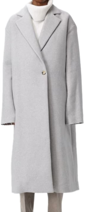 PT Torino Coats Grey Grijs