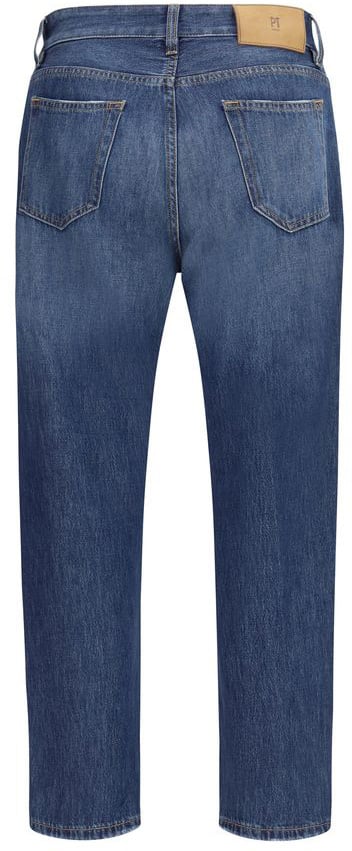 PT Torino Blue Cotton Jeans Denim Blauw