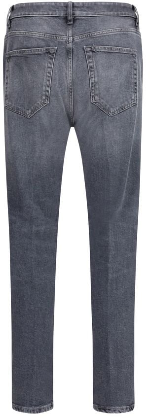PT Torino Gray Cotton Jeans Denim Grijs
