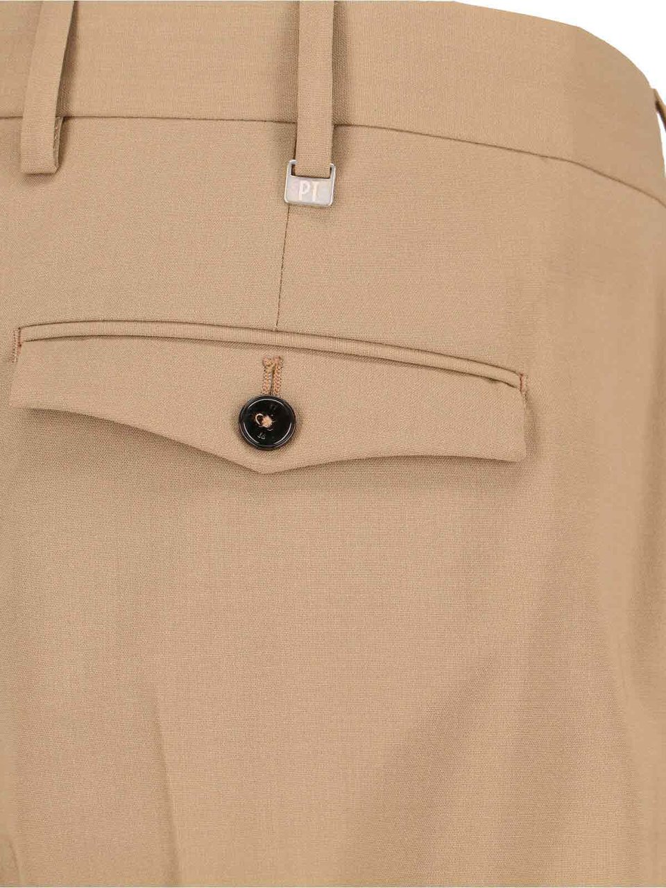 PT Torino Tailored Wool Trousers – Light Brown Bruin