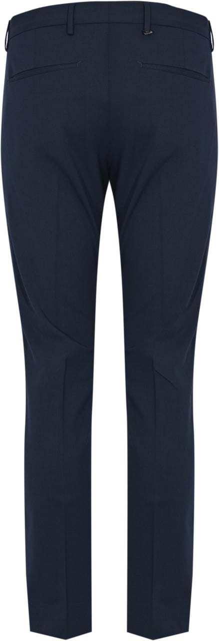 PT Torino Trousers Blue Blauw