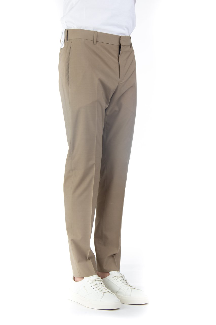PT Torino Epsilon Technical Wool Trousers Roze