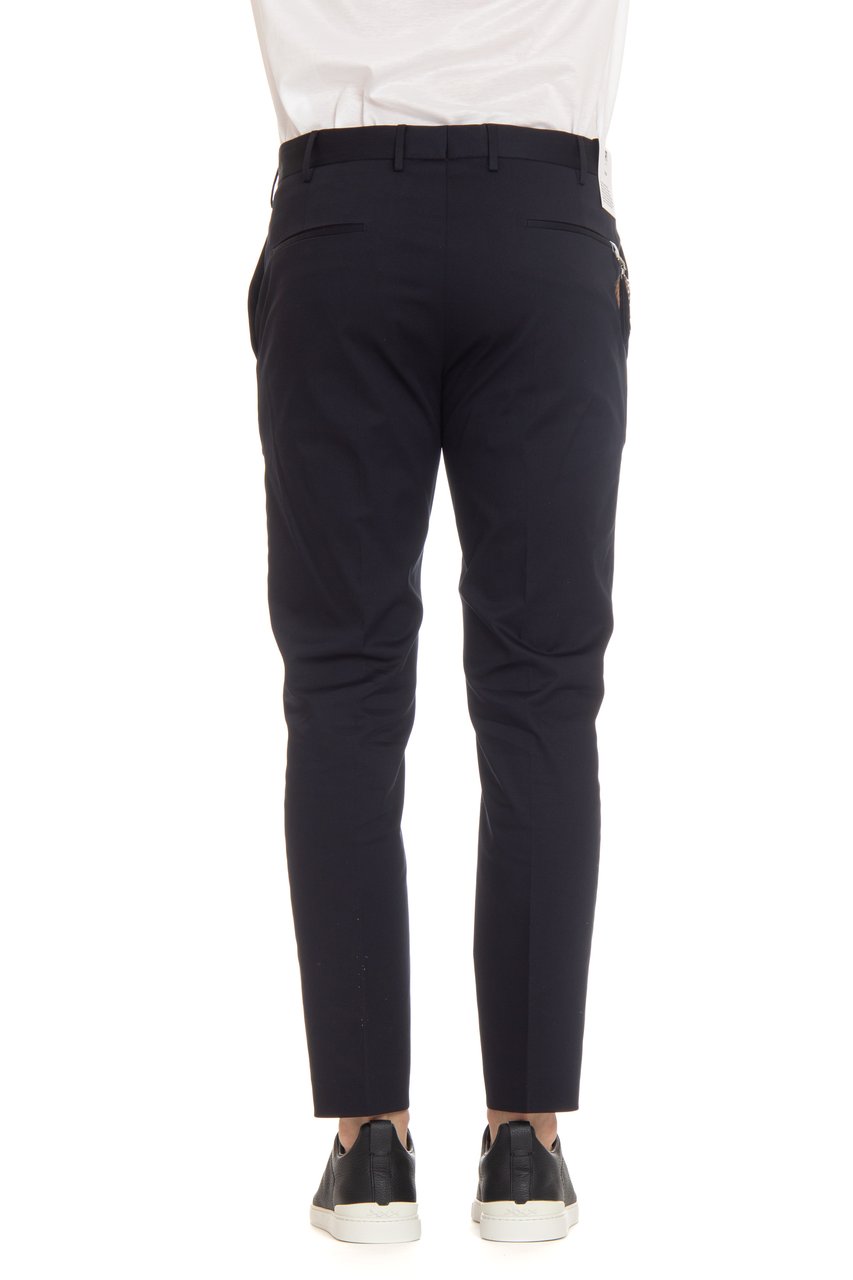 PT Torino Twill Cotton Fit Ten Trousers Zwart