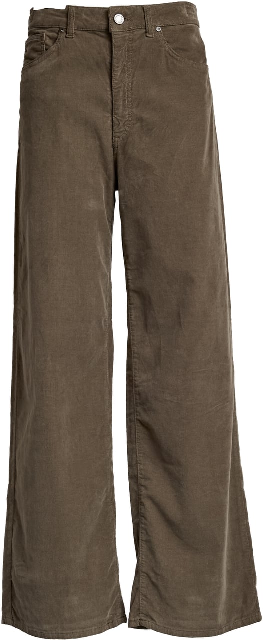 PT Torino Pantaloni Miley In Velluto Bruin