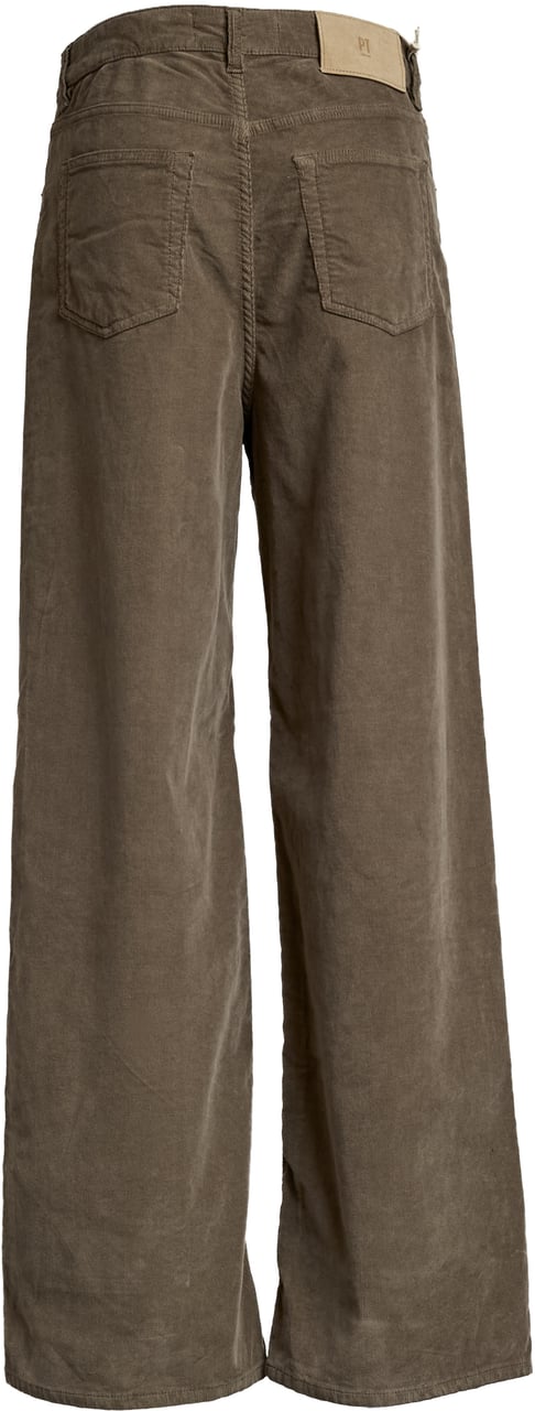 PT Torino Pantaloni Miley In Velluto Bruin