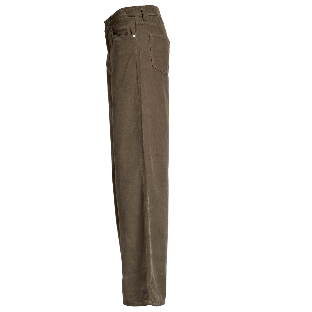 PT Torino Pantaloni Miley In Velluto Bruin