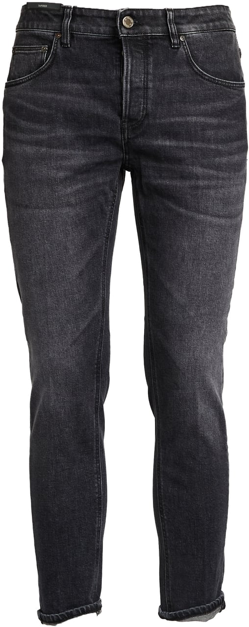 PT Torino Jeans Reggae Original Stretch Black Denim Zwart