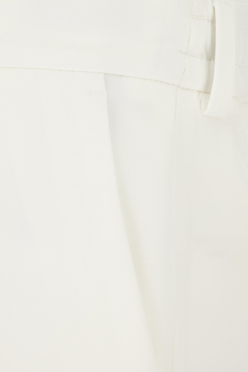PT Torino Pt Torino White stretch polyester pants Wit
