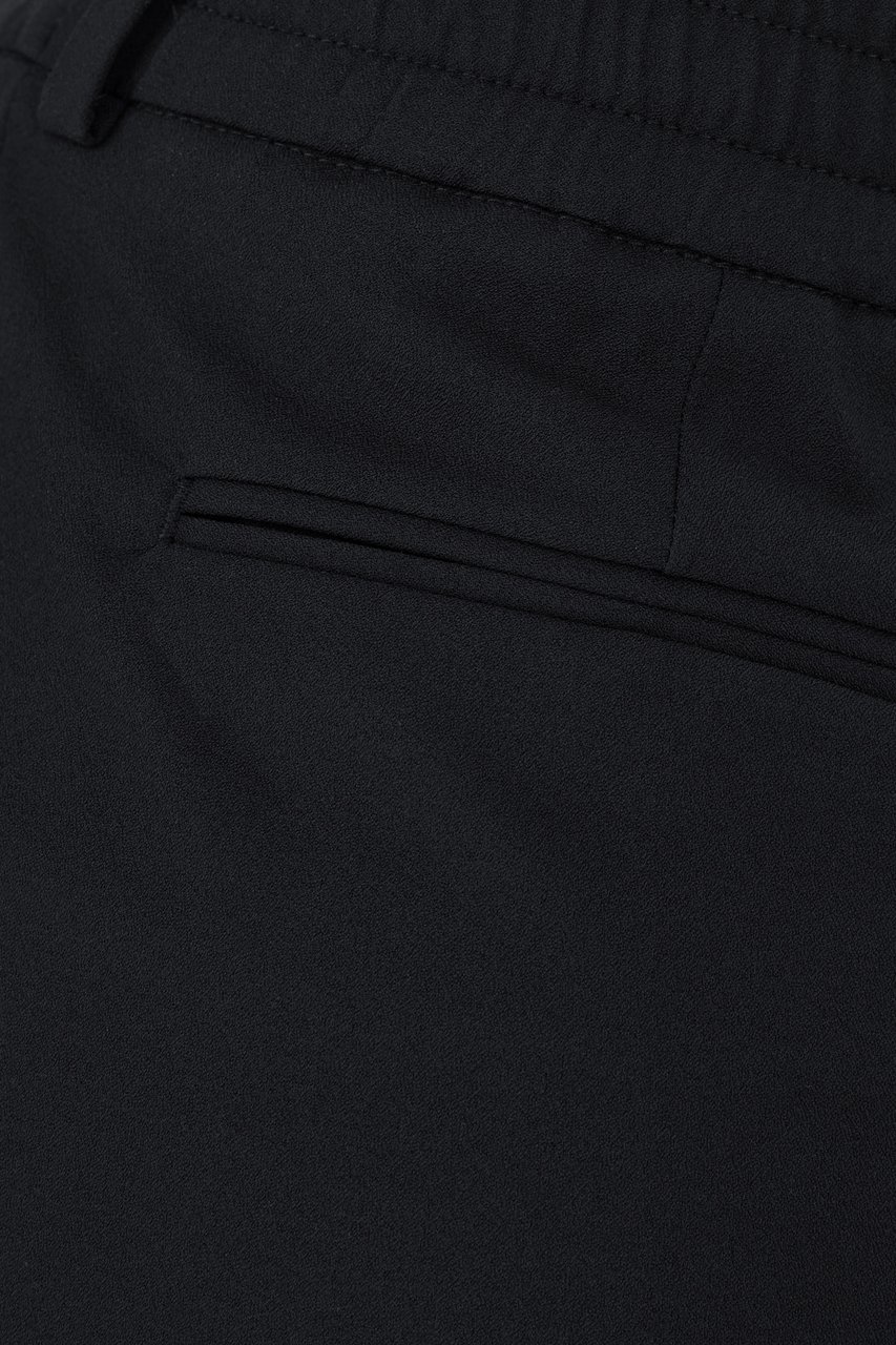 PT Torino Pt Torino Navy blue stretch polyester pants Blauw