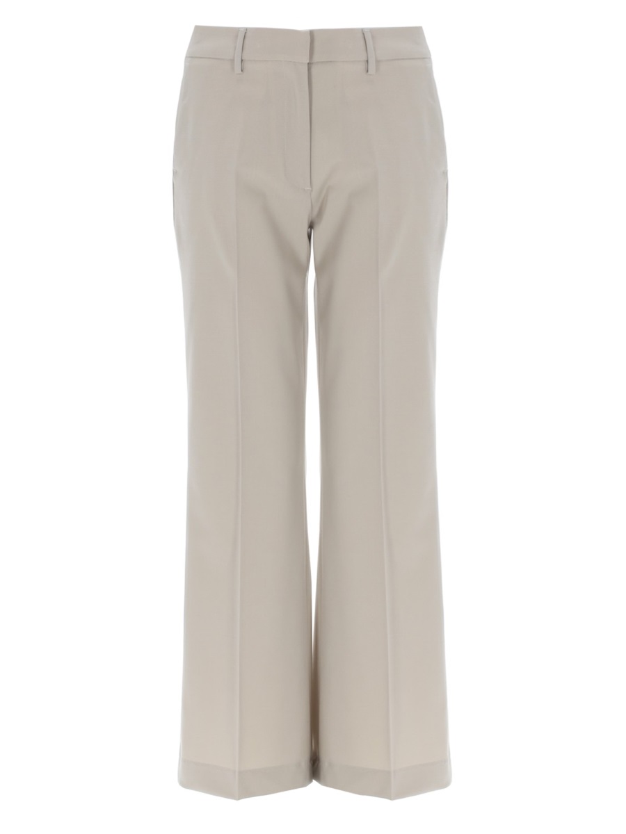 PT Torino Jodie Tailored Front Crease Pants Wit