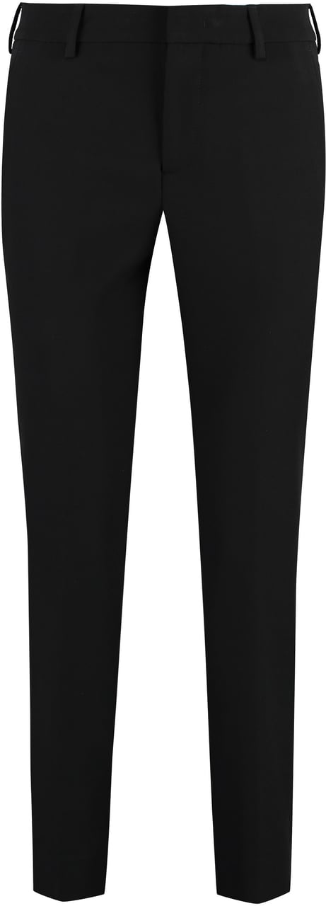 PT Torino New York techno fabric tailored trousers Zwart