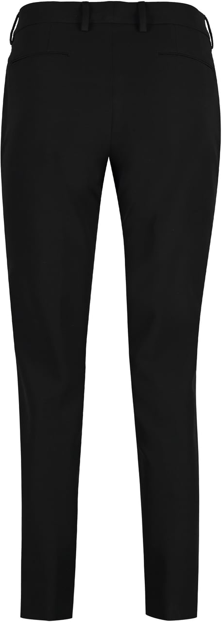 PT Torino New York techno fabric tailored trousers Zwart