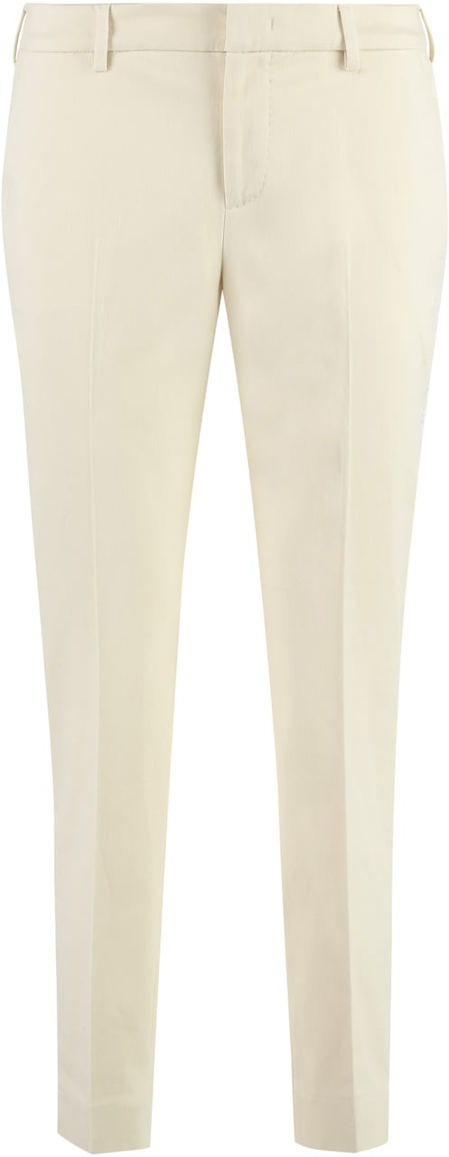 PT Torino New York straight-leg trousers Neutraal