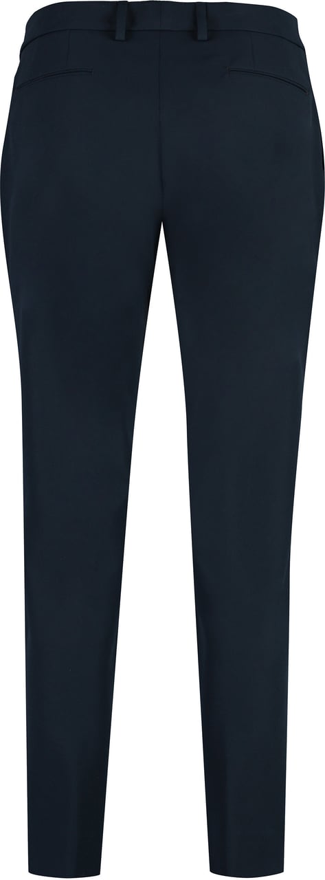 PT Torino New York techno fabric tailored trousers Blauw