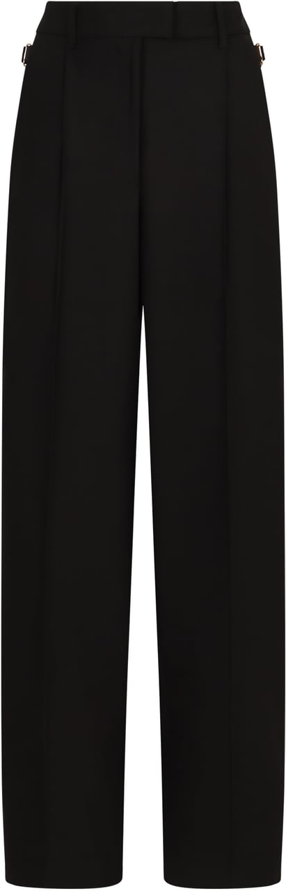 PT Torino Virgin wool trousers Zwart