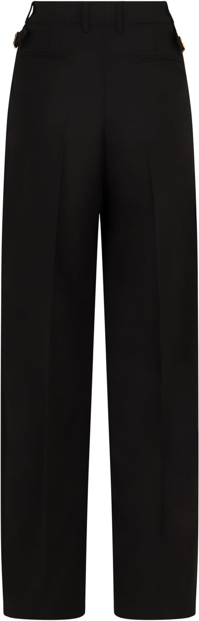 PT Torino Virgin wool trousers Zwart