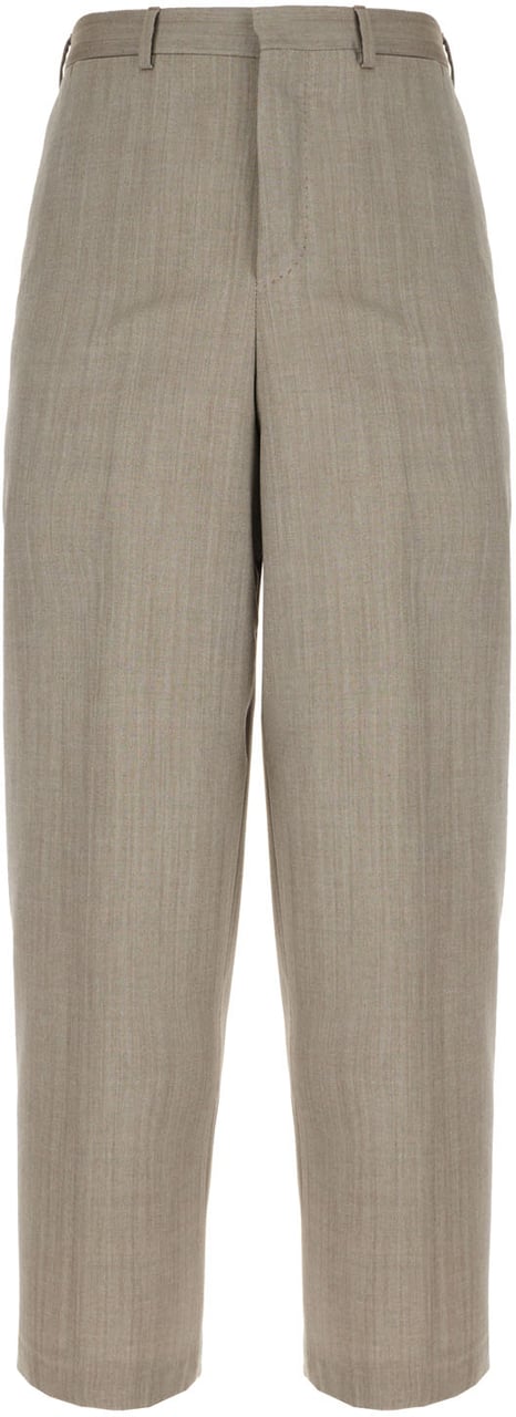 PT Torino Pt Torino Grey wool pants Grijs