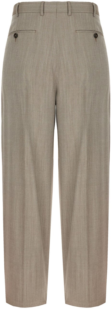 PT Torino Pt Torino Grey wool pants Grijs