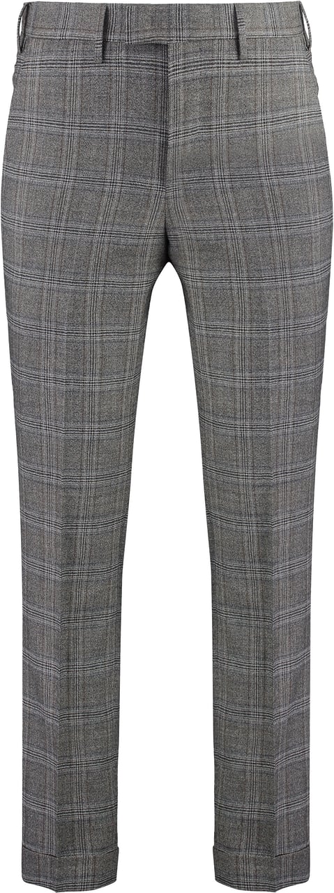 PT Torino Virgin wool trousers Grijs