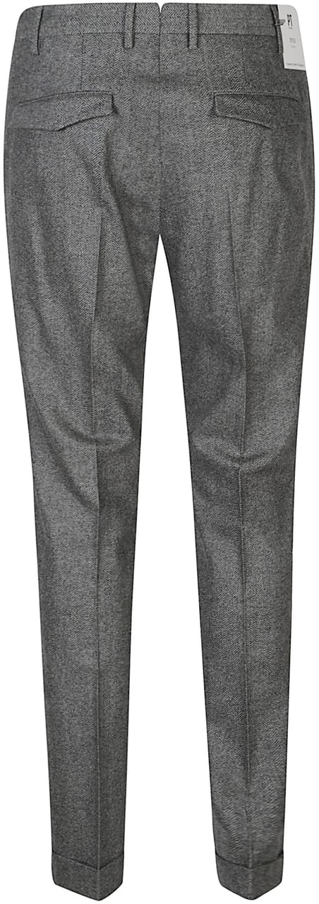 PT Torino Master Flat Front Pant Grey Grijs