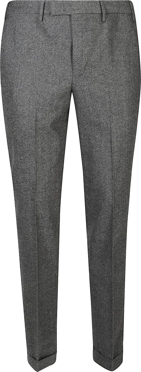 PT Torino Master Flat Front Pant Grey Grijs