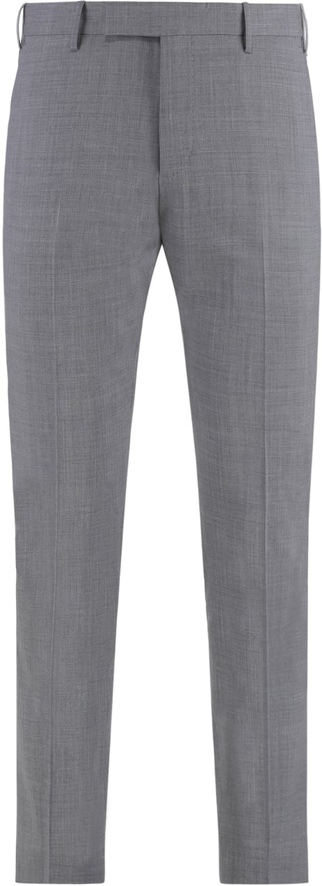 PT Torino Dieci stretch wool trousers Grijs