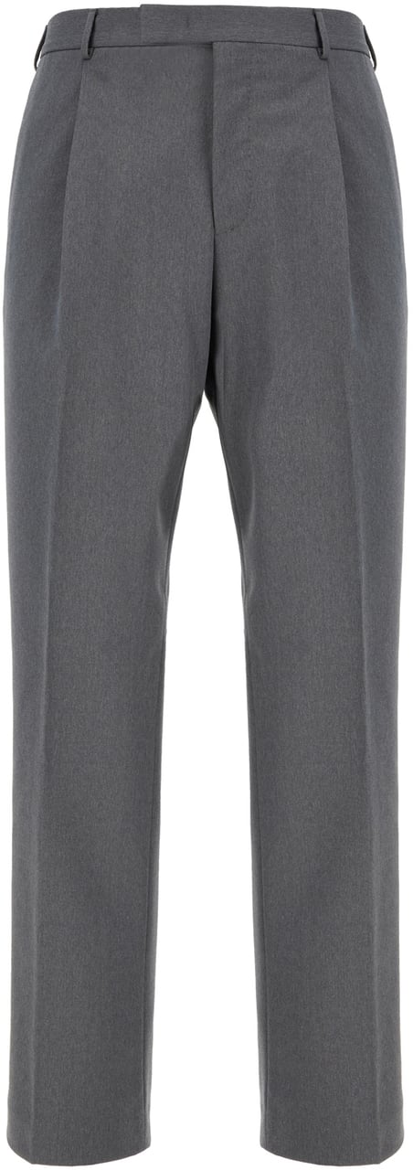 PT Torino Pt Torino Grey wool pants Grijs