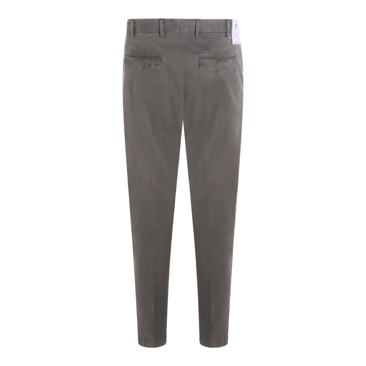 PT Torino Straight-Leg Beige Trousers with Tailored Silhouette Neutraal