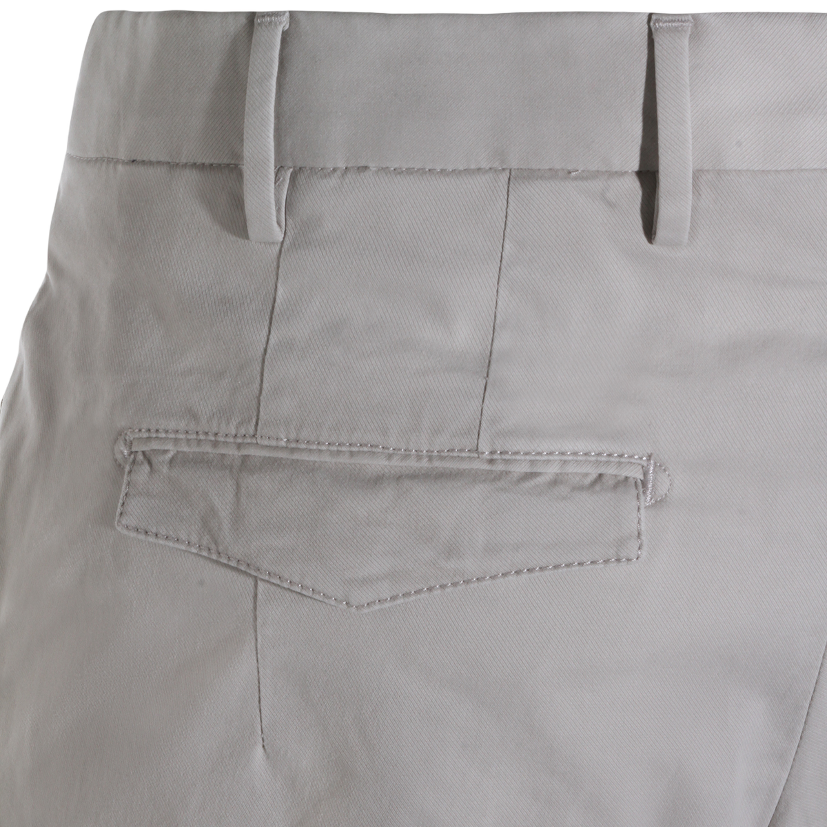 PT Torino Tailored Grey Trousers with Straight Leg Silhouette Grijs