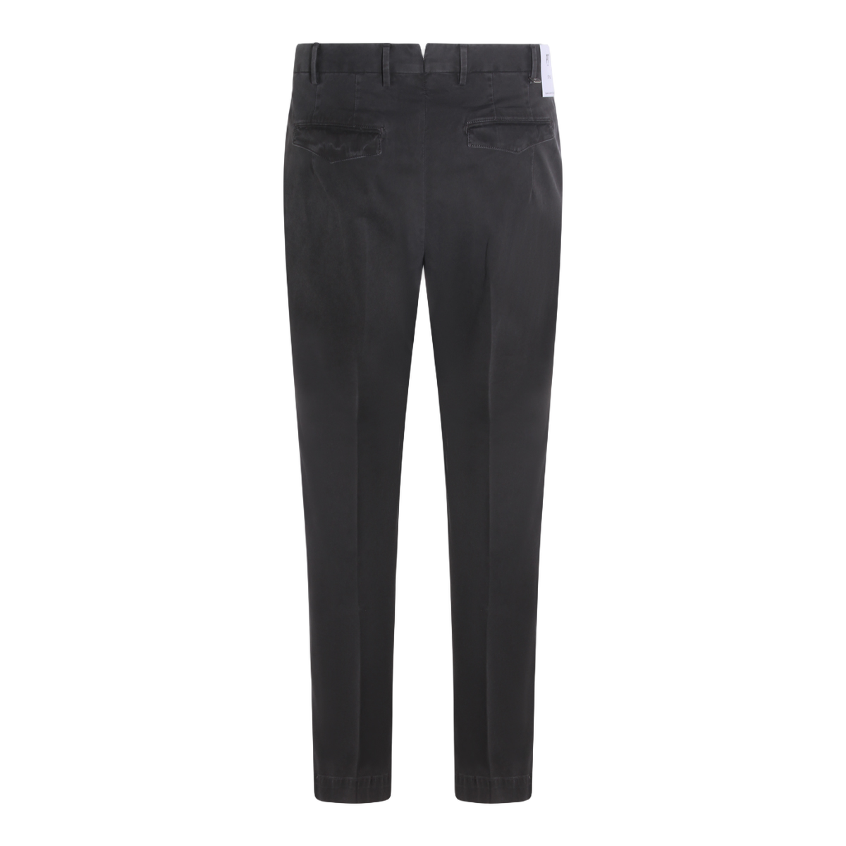 PT Torino Classic Tailored Grey Trousers Grijs