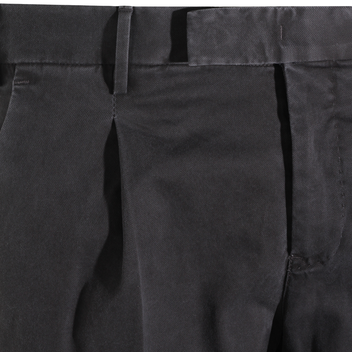 PT Torino Classic Tailored Grey Trousers Grijs