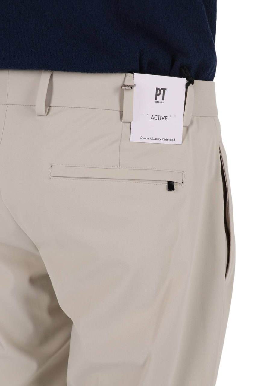 PT Torino Epsilon Fit Superlight Trousers with Clean Design Roze